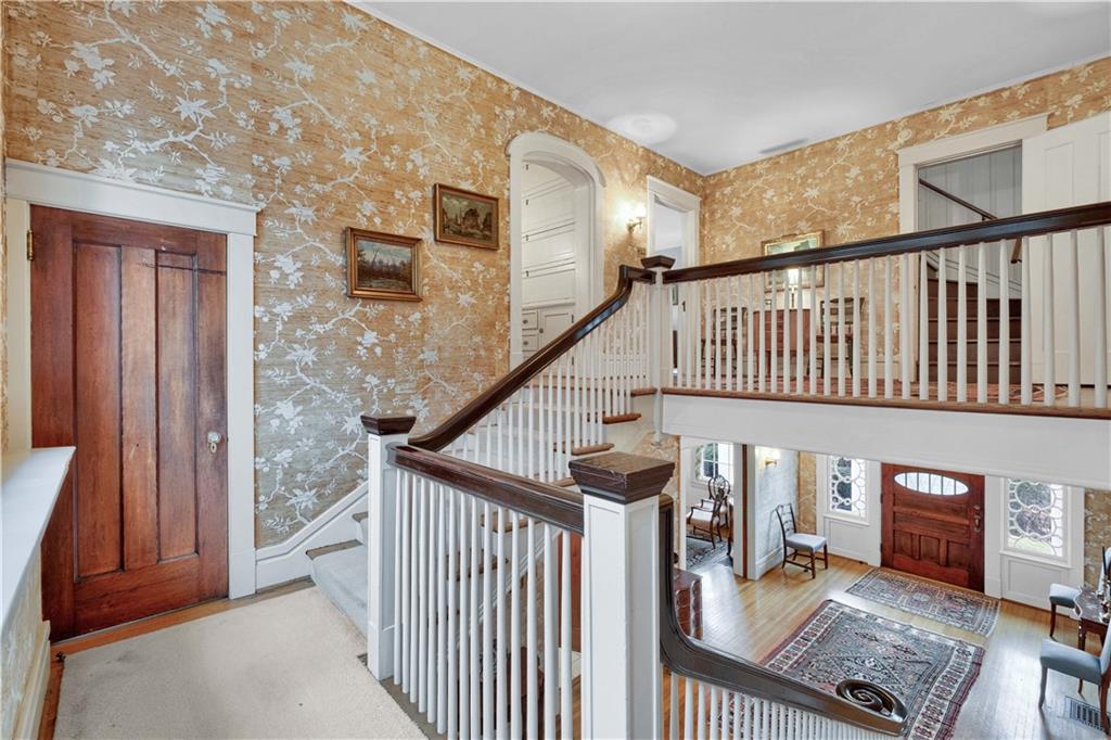 1080 Stanford Road Pittsburgh, PA 15205 - Photo 12 of 24 a view of entryway livingroom and hall with wooden floor