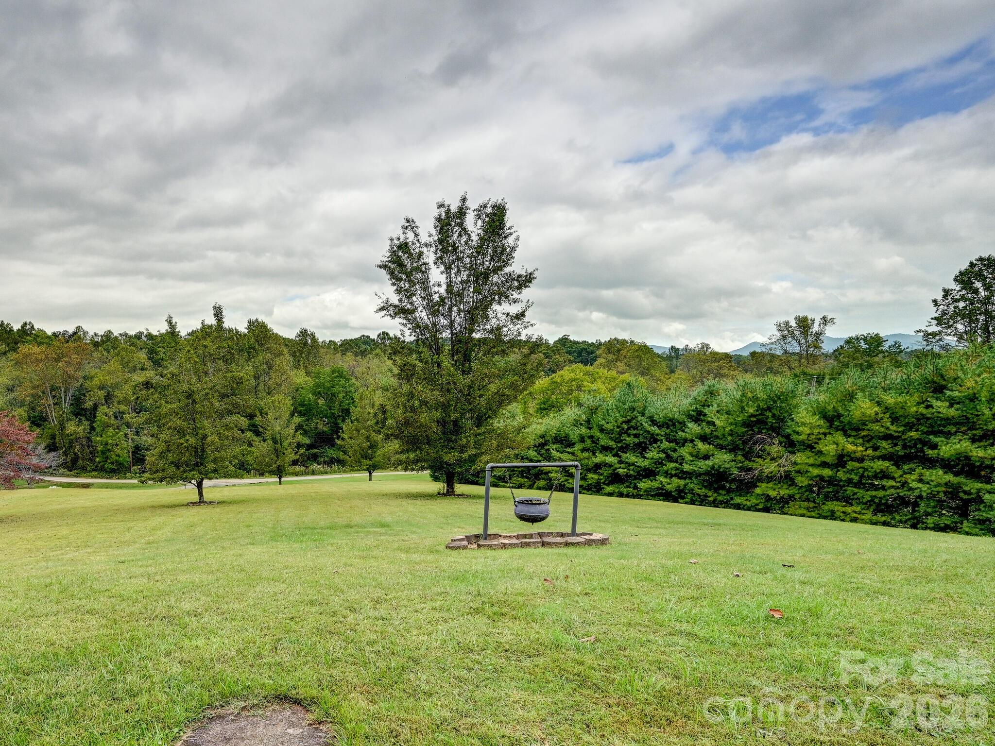 651 Case Cove Road Candler, NC 28715 - Photo 38 of 45 a view of a field with a tree in the background