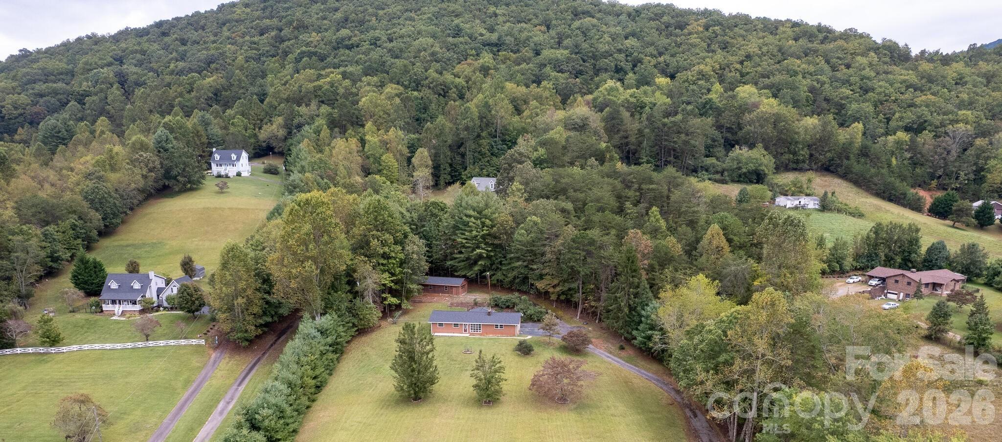 651 Case Cove Road Candler, NC 28715 - Photo 40 of 45 a view of outdoor space and yard