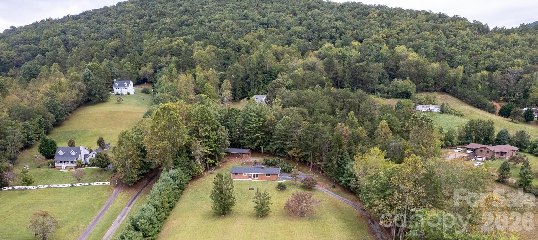 651 Case Cove Road Candler, NC 28715 - Photo 41 of 45 a view of outdoor space and yard