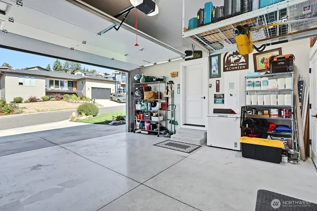 a view of garage