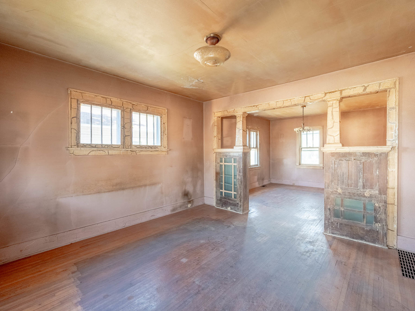 867 Church Road Aurora, IL 60505 - Photo 3 of 12 a view of livingroom with hardwood floor and window