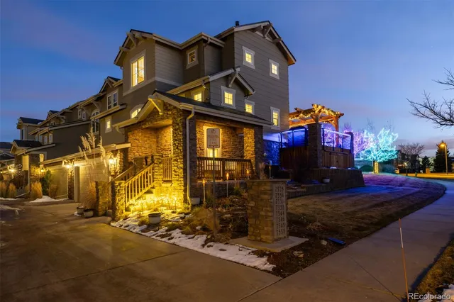 front view of house with a street