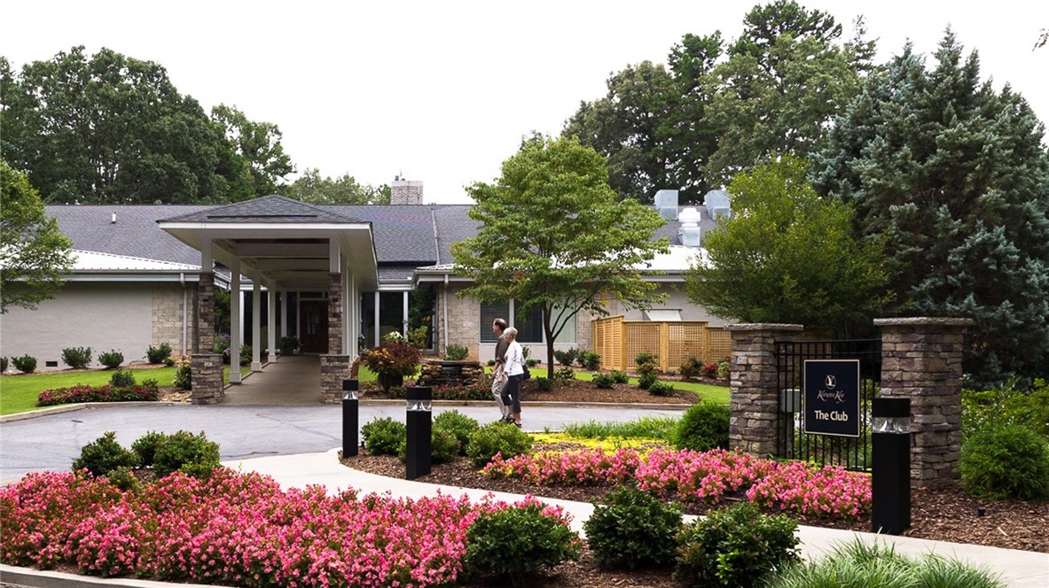 9 Tradewinds Way Salem, SC 29676 - Photo 41 of 45 The welcoming entrance to this elegant club features beautiful landscaping and architectural details.