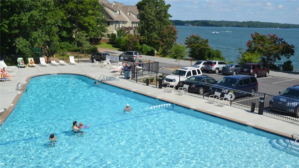 9 Tradewinds Way Salem, SC 29676 - Photo 43 of 45 This inviting outdoor pool offers a refreshing escape with beautiful waterfront views.