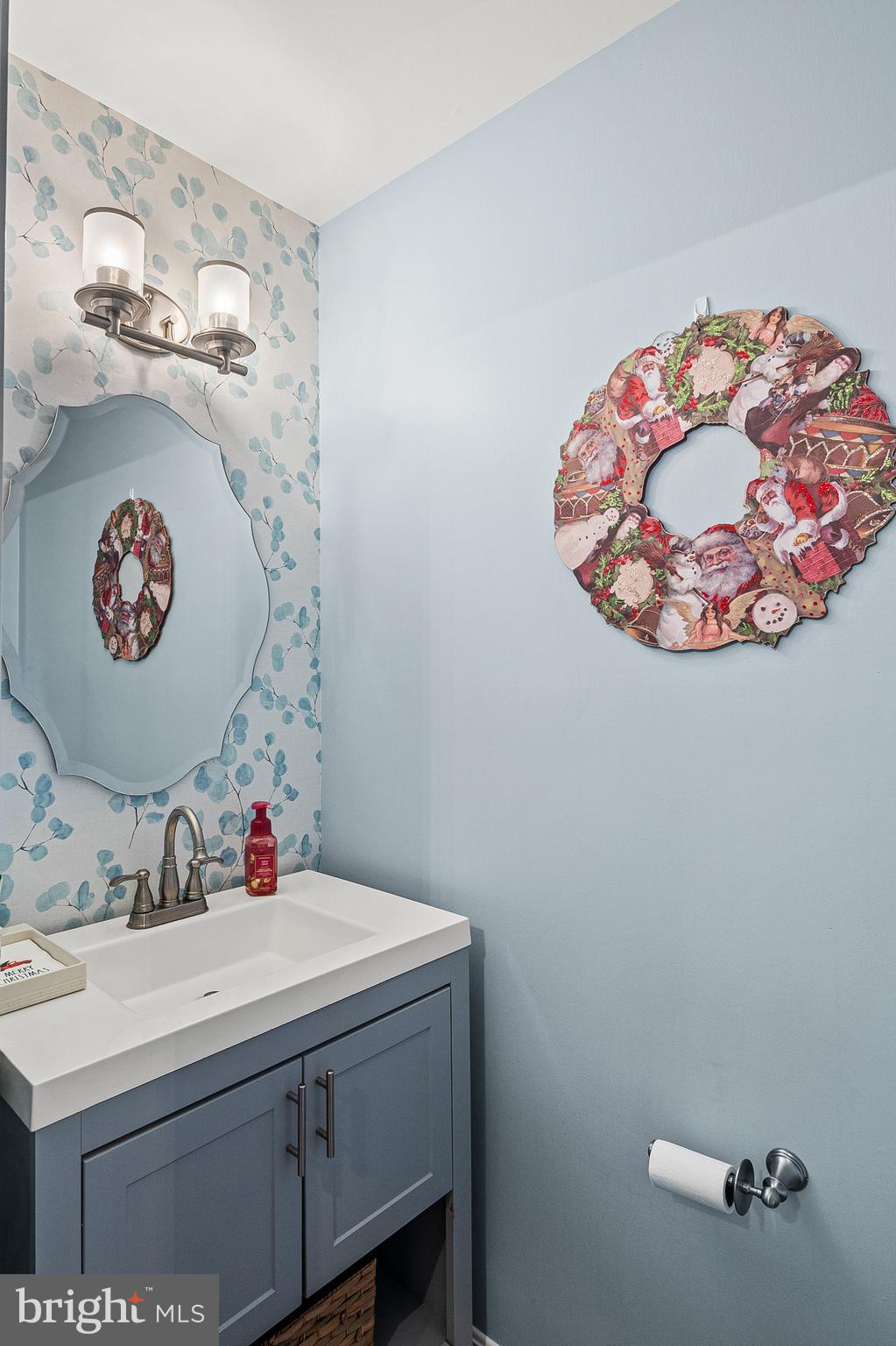 222 Gray Fox Court Edgewater, MD 21037 - Photo 12 of 42 a bathroom with a sink and mirror