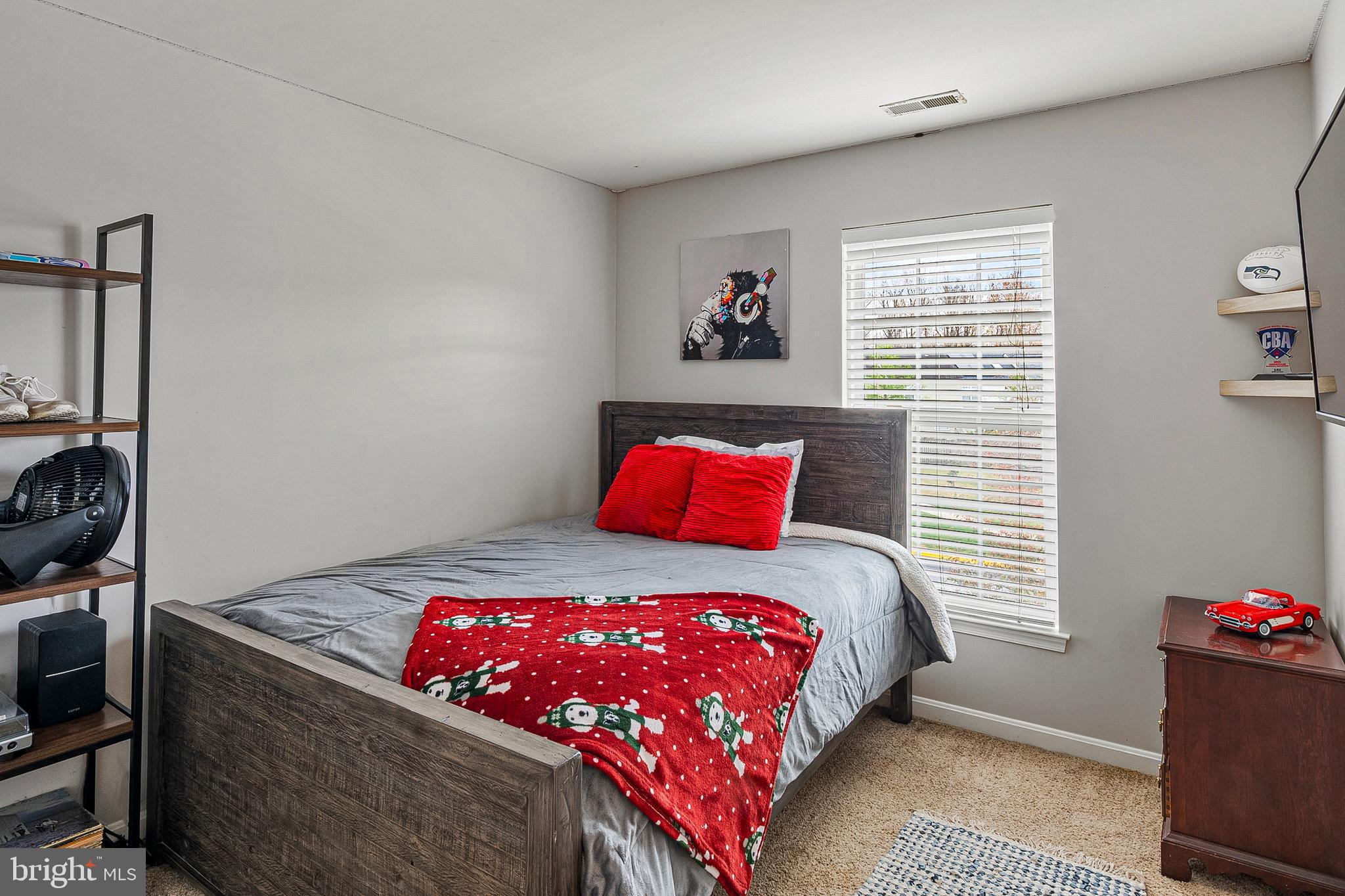 222 Gray Fox Court Edgewater, MD 21037 - Photo 18 of 42 a bedroom with a bed and a closet