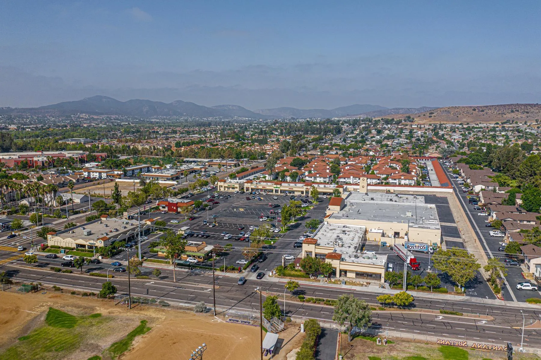 10007 Great Rock Road Santee, CA 92071 - Photo 26 of 26 an aerial view of a city with lots of residential buildings