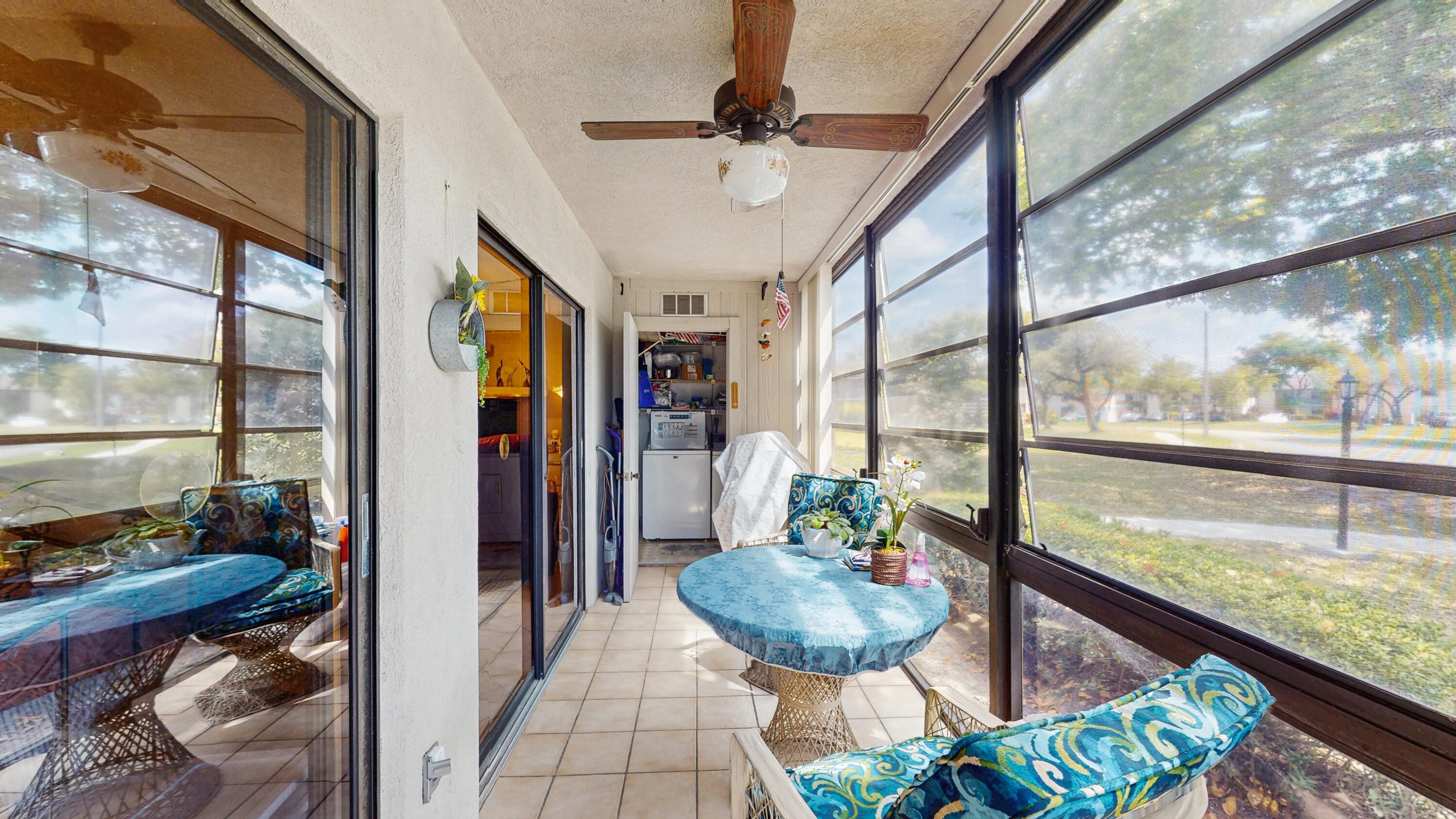 9765 West McNab Road, Unit 115 Tamarac, FL 33321 - Photo 19 of 25 enclosed screened patio