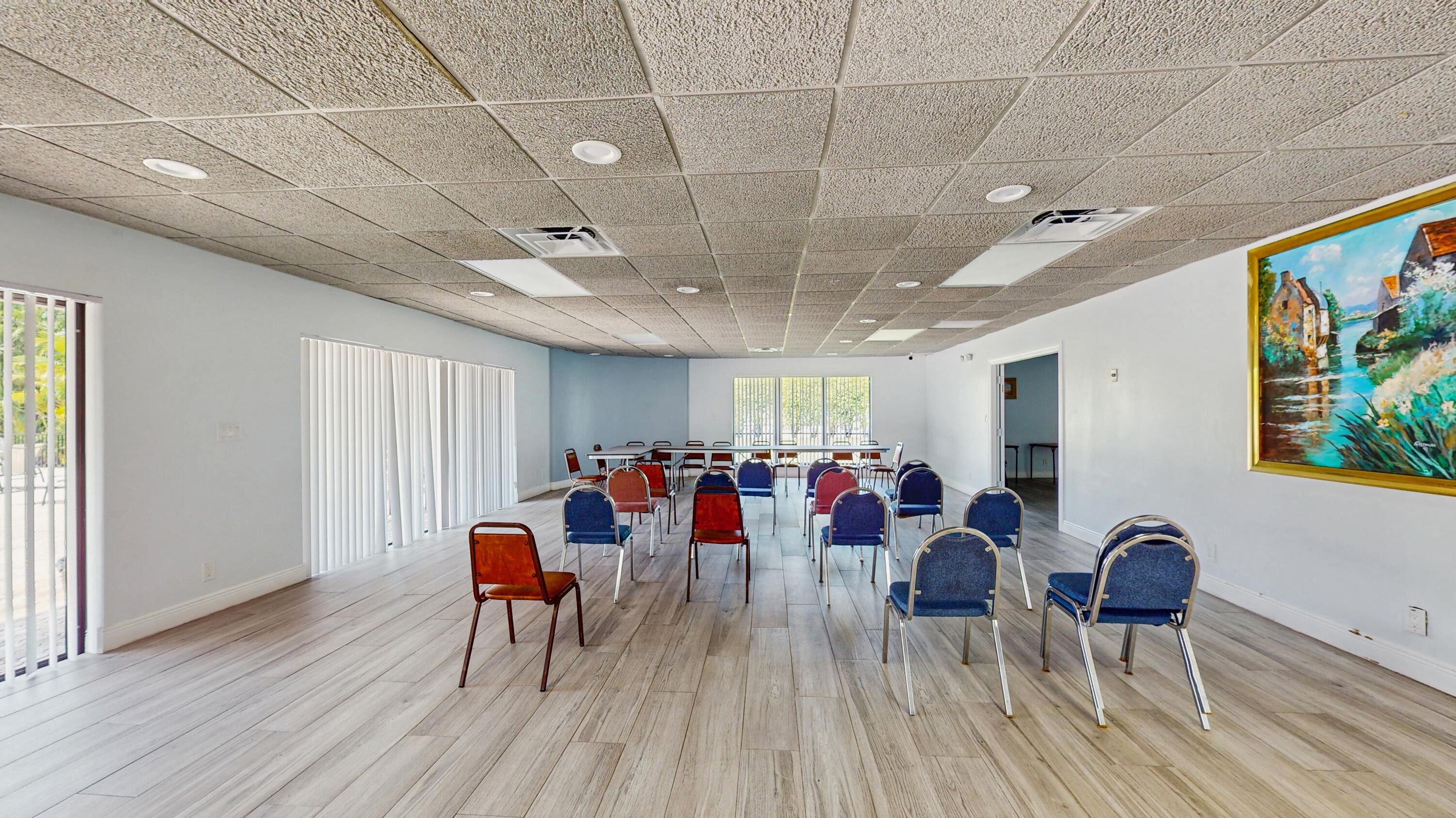 9765 West McNab Road, Unit 115 Tamarac, FL 33321 - Photo 23 of 25 clubhouse meeting room