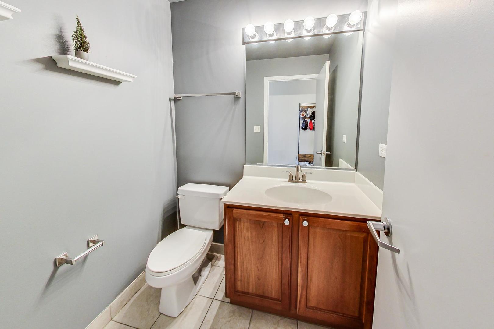 1717 South Prairie Avenue, Unit 802 Chicago, IL 60616 - Photo 17 of 33 a bathroom with a sink and a mirror