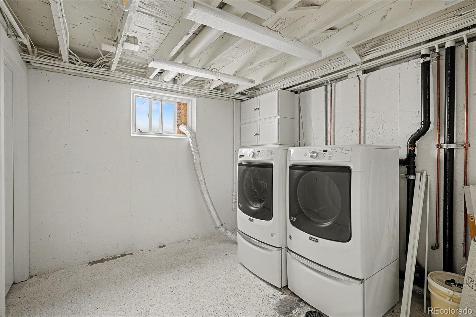 2580 South Perry Street Denver, CO 80219 - Photo 25 of 28 a utility room with dryer and washer