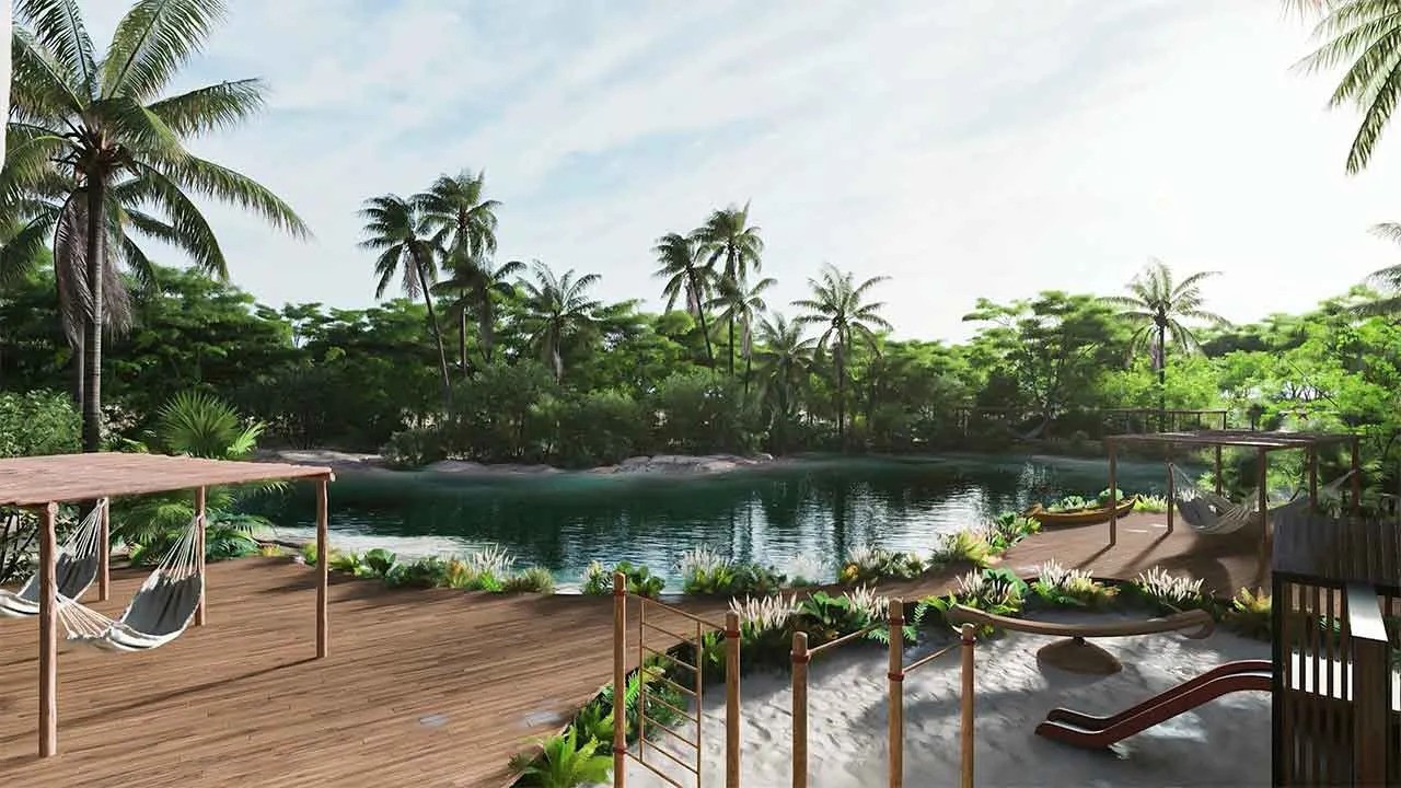 78 Rincon Paraiso undefined, undefined 00000 - Photo 5 of 14 a lake view with a seating space and a garden