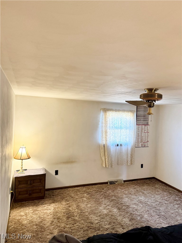 1457 St Johns Road Colliers, WV 26035 - Photo 12 of 38 Bedroom with ceiling fan and carpet