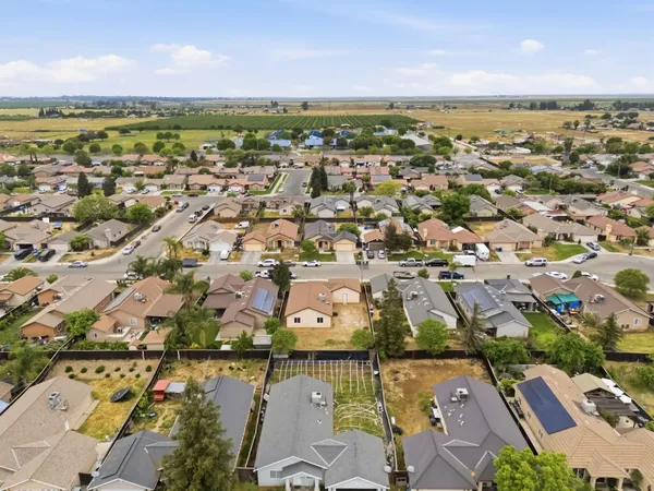an aerial view of residential building with outdoor space