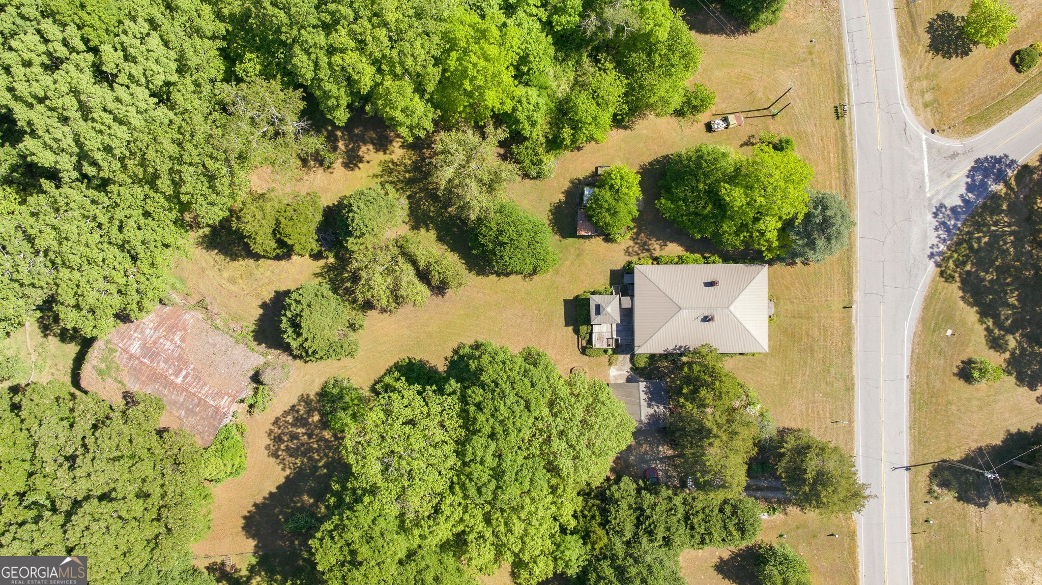 3213 Highway 326 Commerce, GA 30530 - Photo 34 of 40 an aerial view of residential house with outdoor space