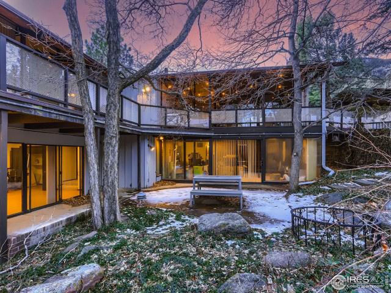 421 Baseline Road Boulder, CO 80302 - Photo 2 of 17 a view of a house with a backyard