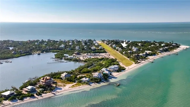 view of a lake with a city