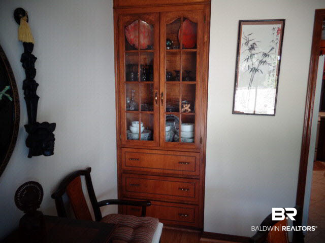2804 Pine Ridge Drive Lillian, AL 36549 - Photo 11 of 39 Custom built in wood china cabinet.