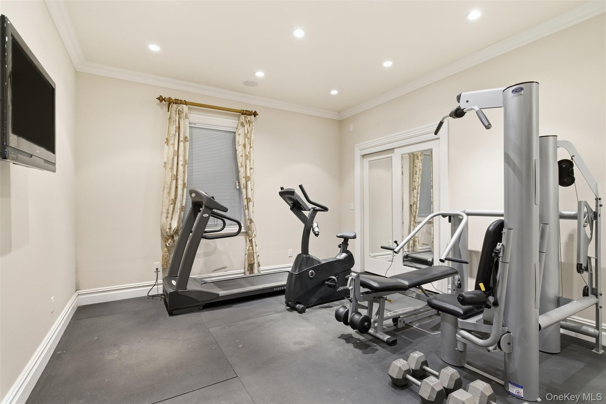 35 Chicken Valley Road Glen Head, NY 11545 - Photo 30 of 47 a view of a room with gym equipment