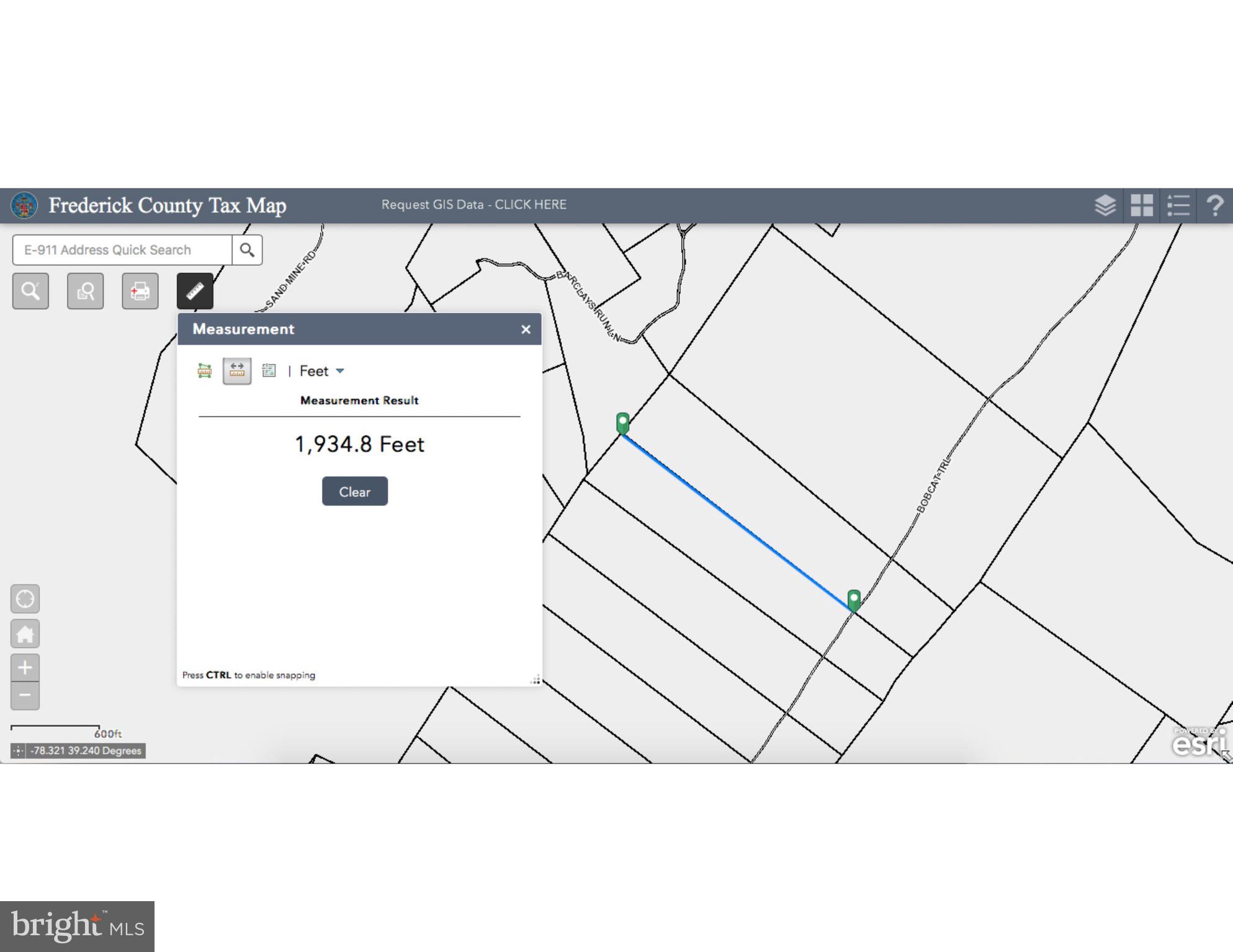 Bobcat Trail Winchester, VA 22602 - Photo 4 of 15 BOBCAT - From Road to Second Front Corner of Lot
