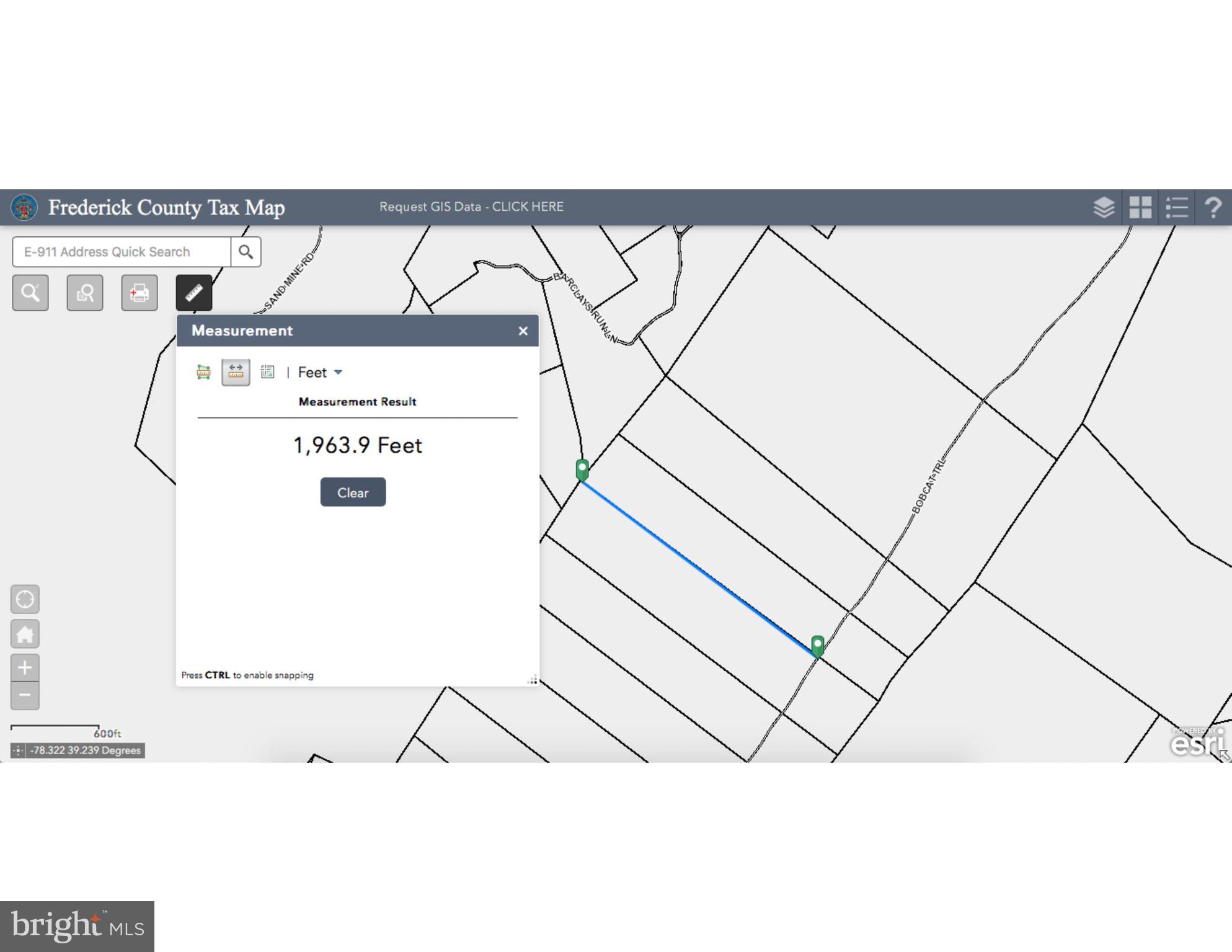 Bobcat Trail Winchester, VA 22602 - Photo 5 of 15 BOBCAT - From Road to First Front Corner of Lot