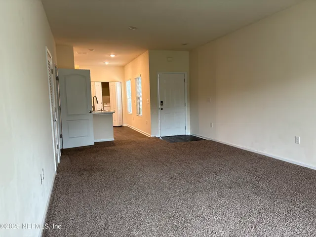 a view of empty room