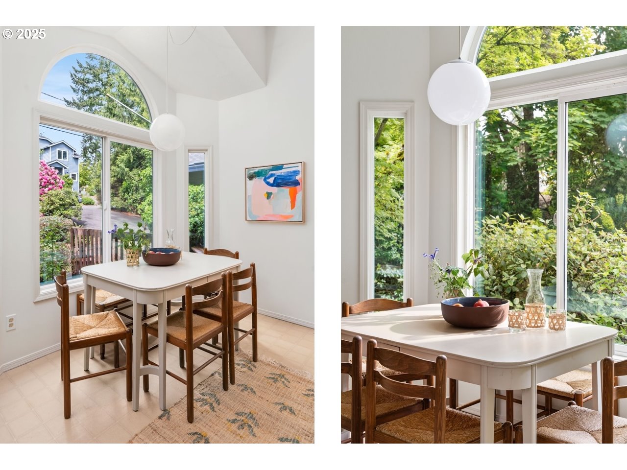 2910 Southwest Miles Street Portland, OR 97219 - Photo 16 of 39 a view of a dining room with furniture window and outside view