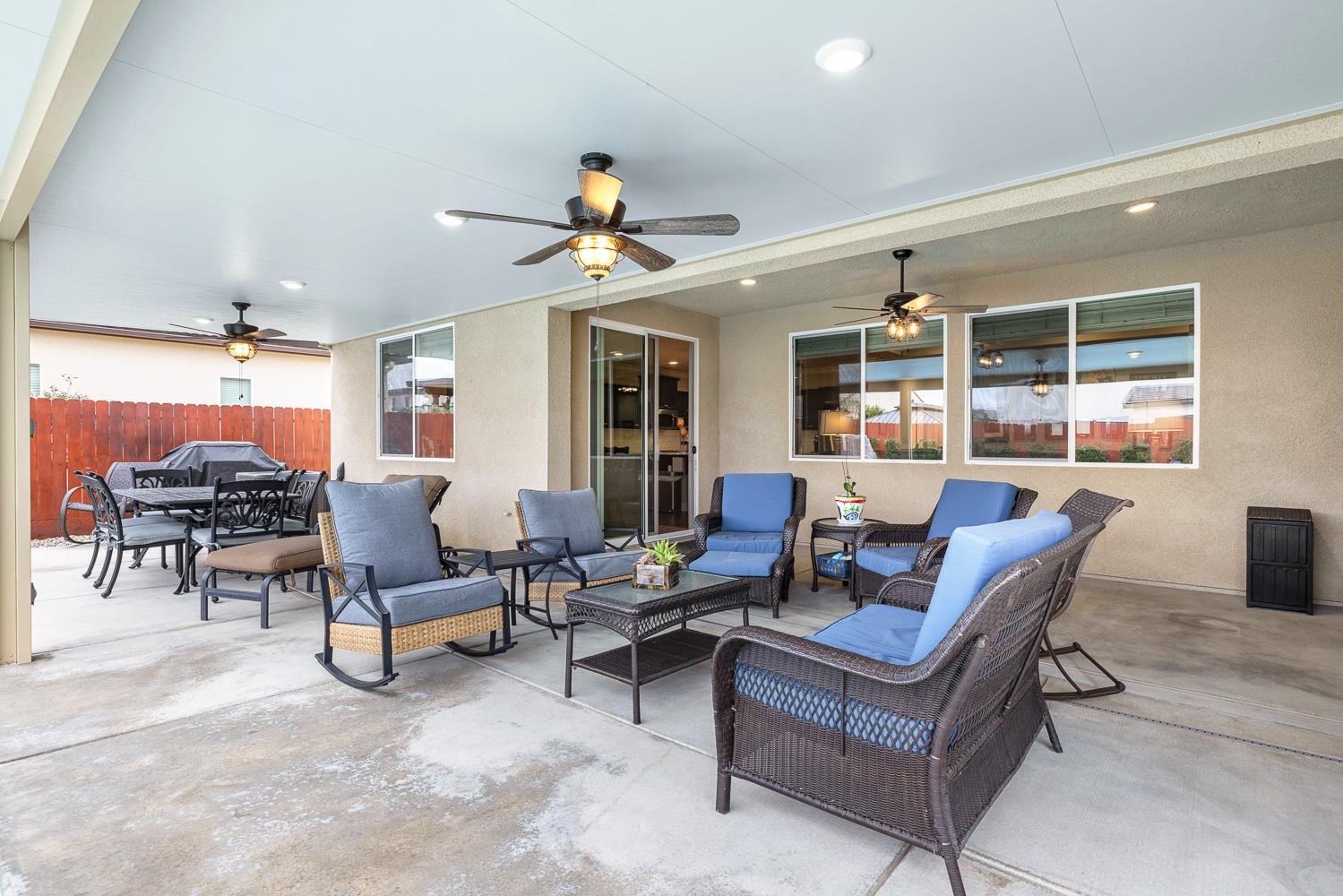 3293 Soledad Avenue Clovis, CA 93619 - Photo 30 of 37 a living room with furniture and wooden floor