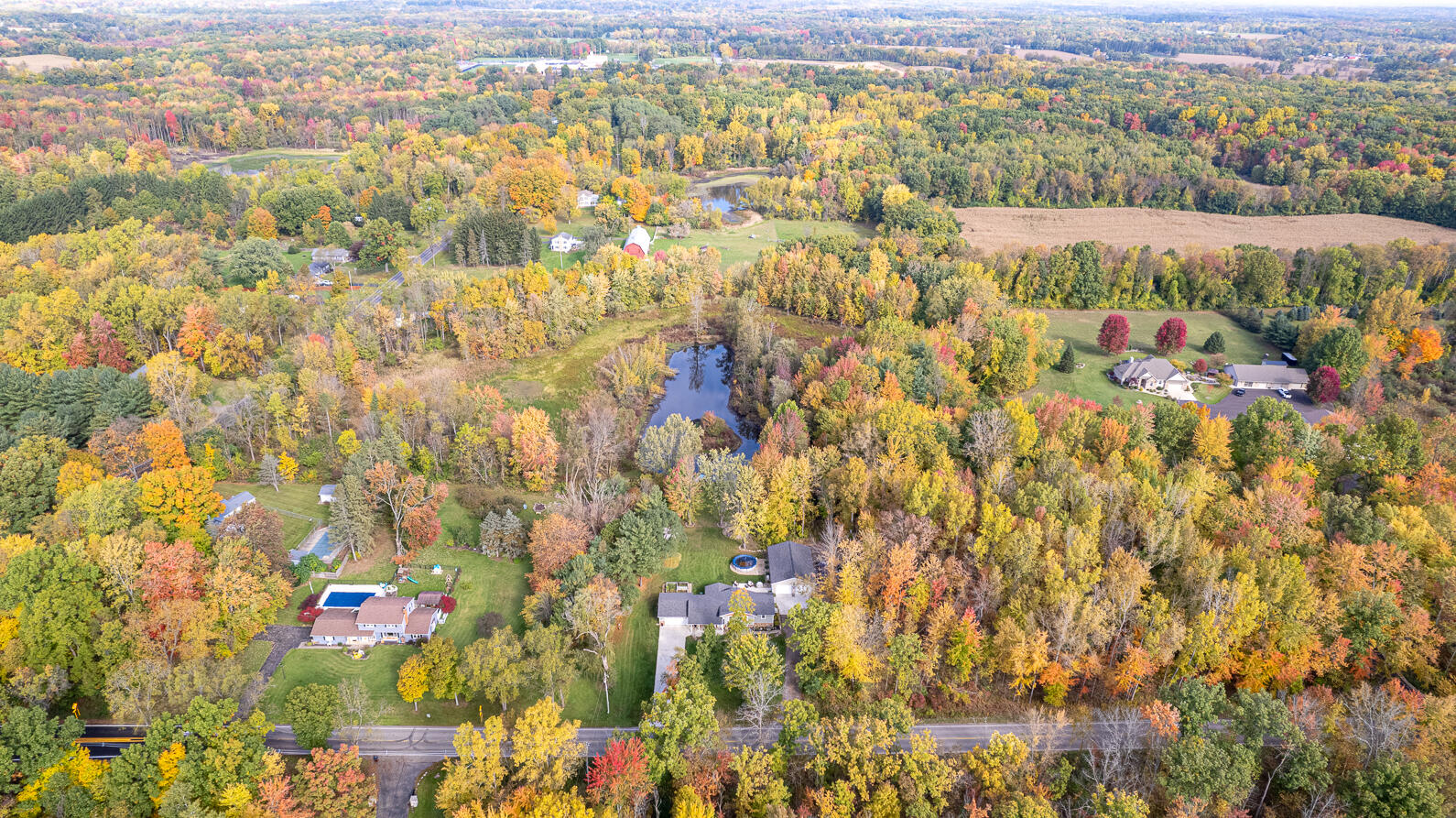 6884 McCain Road Spring Arbor, MI 49283 - Photo 47 of 51 Aerial Photos - 6884 McCain Rd Spring Ar