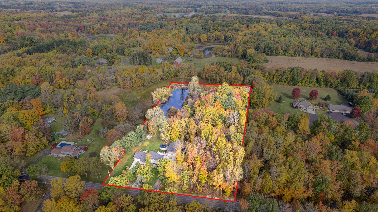 6884 McCain Road Spring Arbor, MI 49283 - Photo 51 of 51 Aerial Photos - 6884 McCain Rd Spring Ar