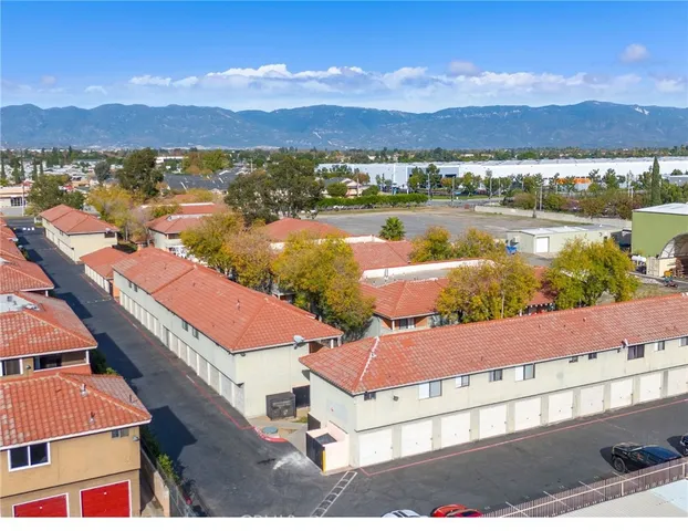 a view of a city with lake