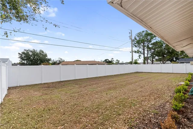 a view of an outdoor space and yard