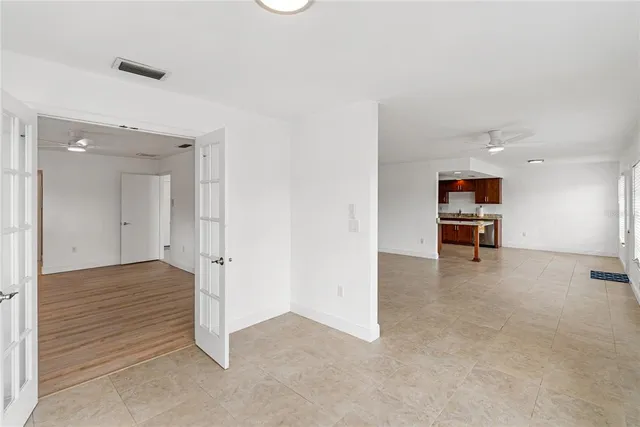 wooden floor and an empty room