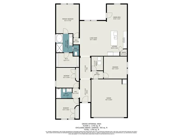 a picture of a floor plan