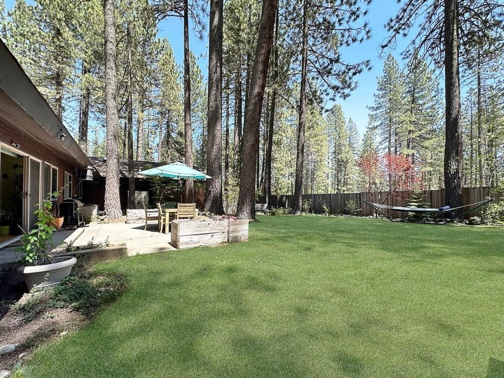 10 Graeagle Meadows Road Graeagle, CA 96103 - Photo 17 of 25 a view of a house with backyard and sitting area
