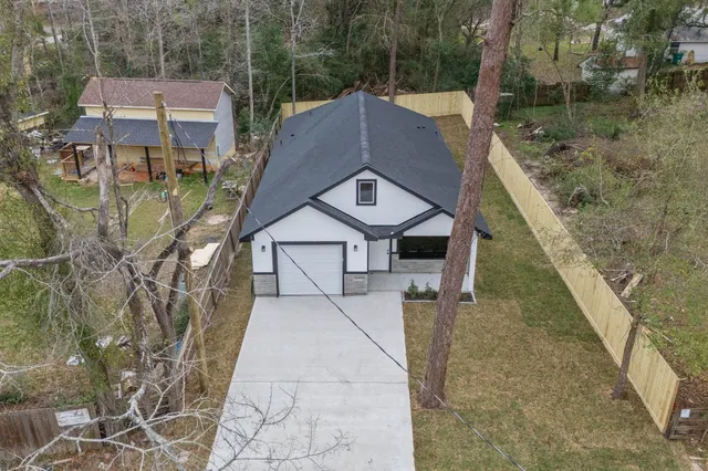 a terrace view with sitting space
