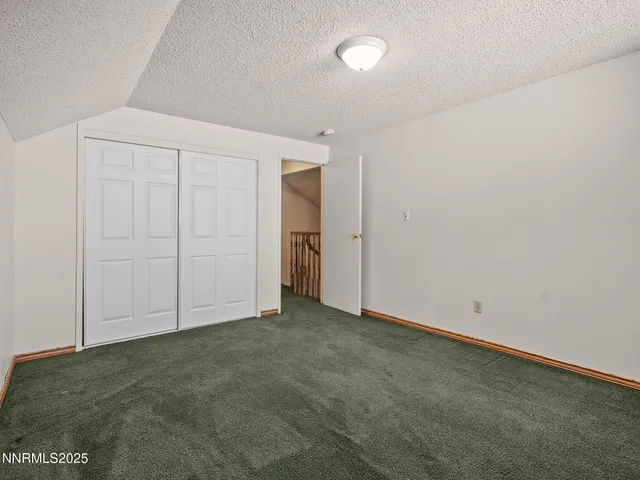 an empty room with an entryway