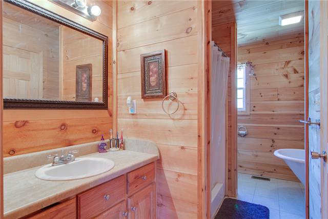 8813 West Sheepneck Road Mount Pleasant, TN 38474 - Photo 12 of 19 MASTER BATH HAS SEPARATE TUB/SHOWER AND VANITIE