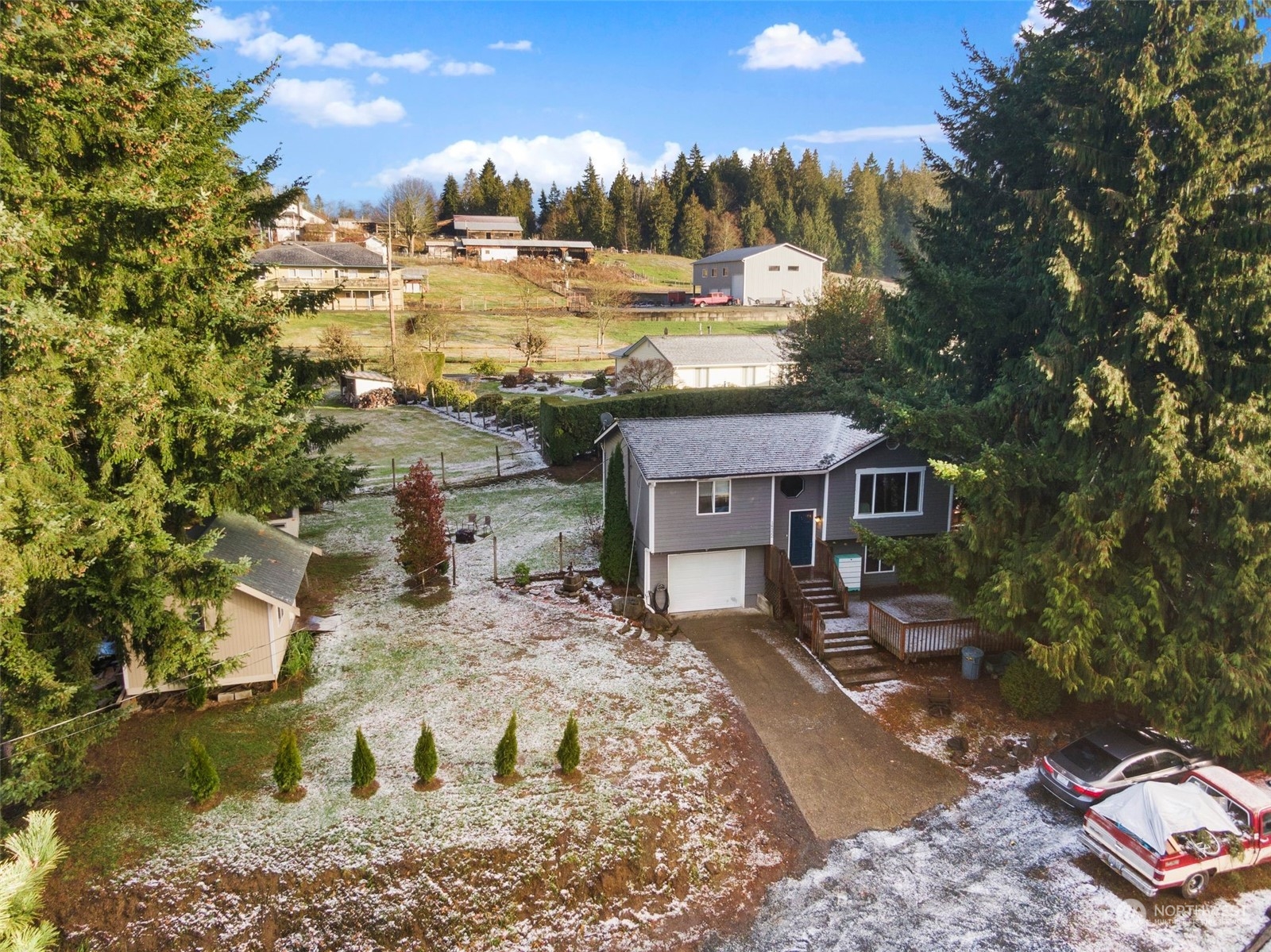 14322 Three Lakes Road Snohomish, WA 98290 - Photo 36 of 36 a view of a house with a yard