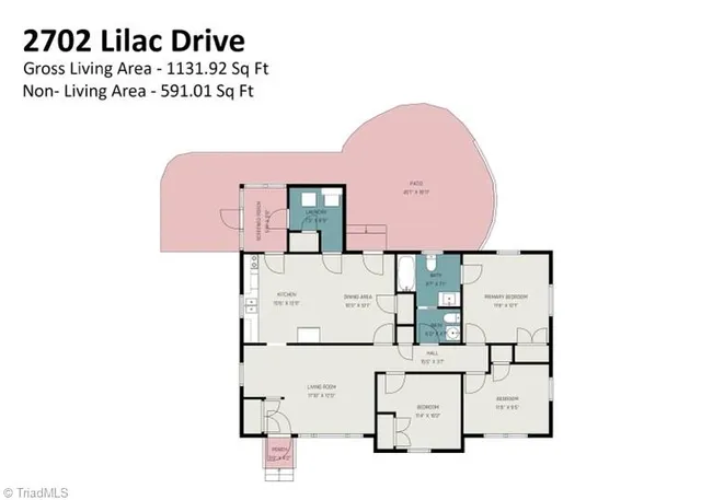 $292,000 | 2702 Lilac Drive, Greensboro, NC 27408