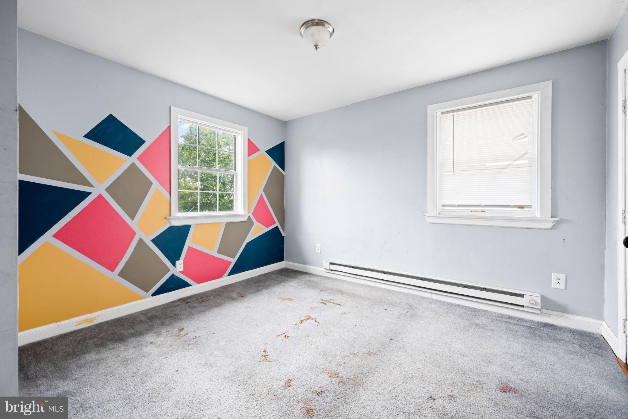 4227 Gault Place Northeast Washington, DC 20019 - Photo 22 of 34 Vibrant geometric accents brighten the space.