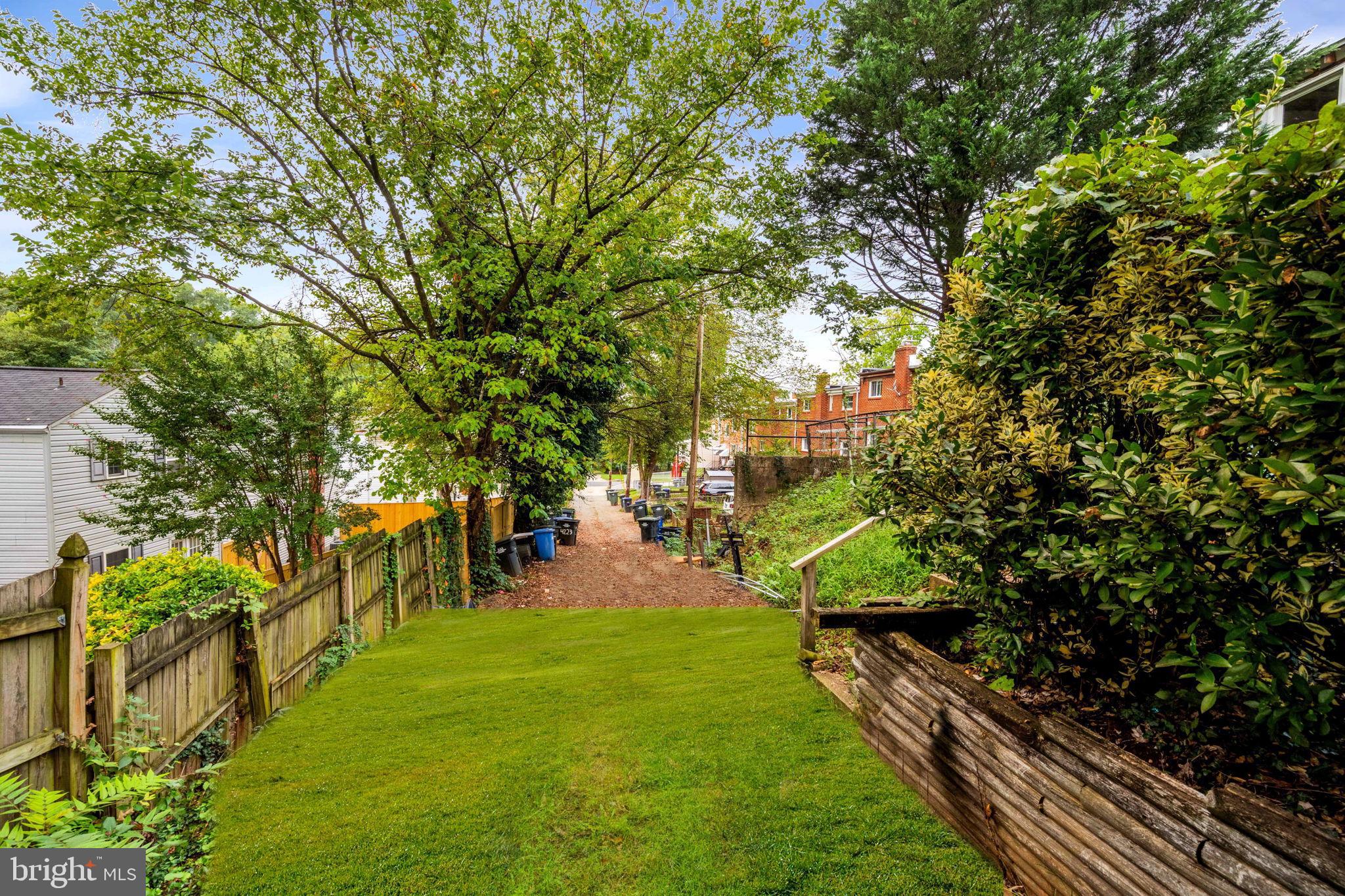 4227 Gault Place Northeast Washington, DC 20019 - Photo 33 of 34 Lush green retreat with serene pathways.