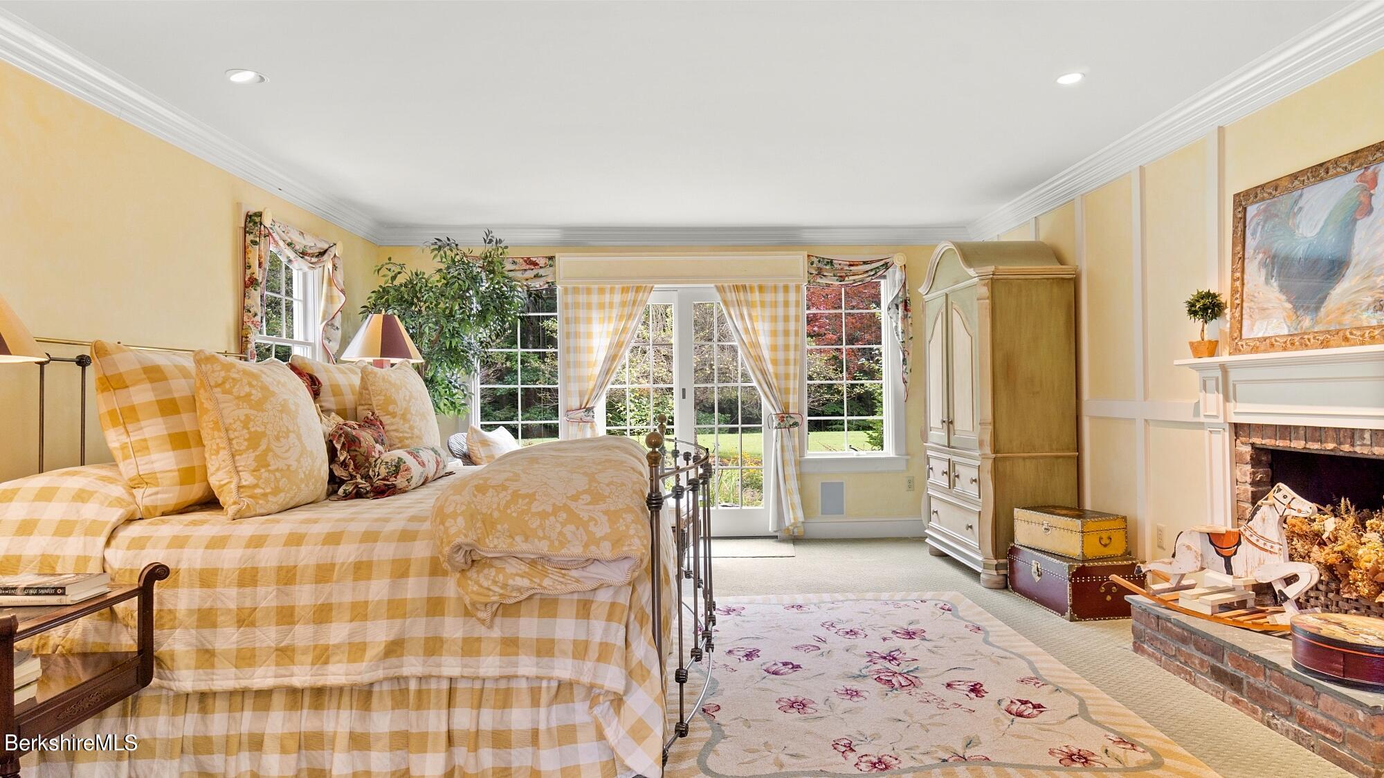 3 West Dale Road Stockbridge, MA 01229 - Photo 16 of 42 a bedroom with furniture and a large window