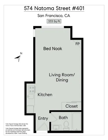 $351,000 | 574 Natoma Street, Unit 401, San Francisco, CA 94103
