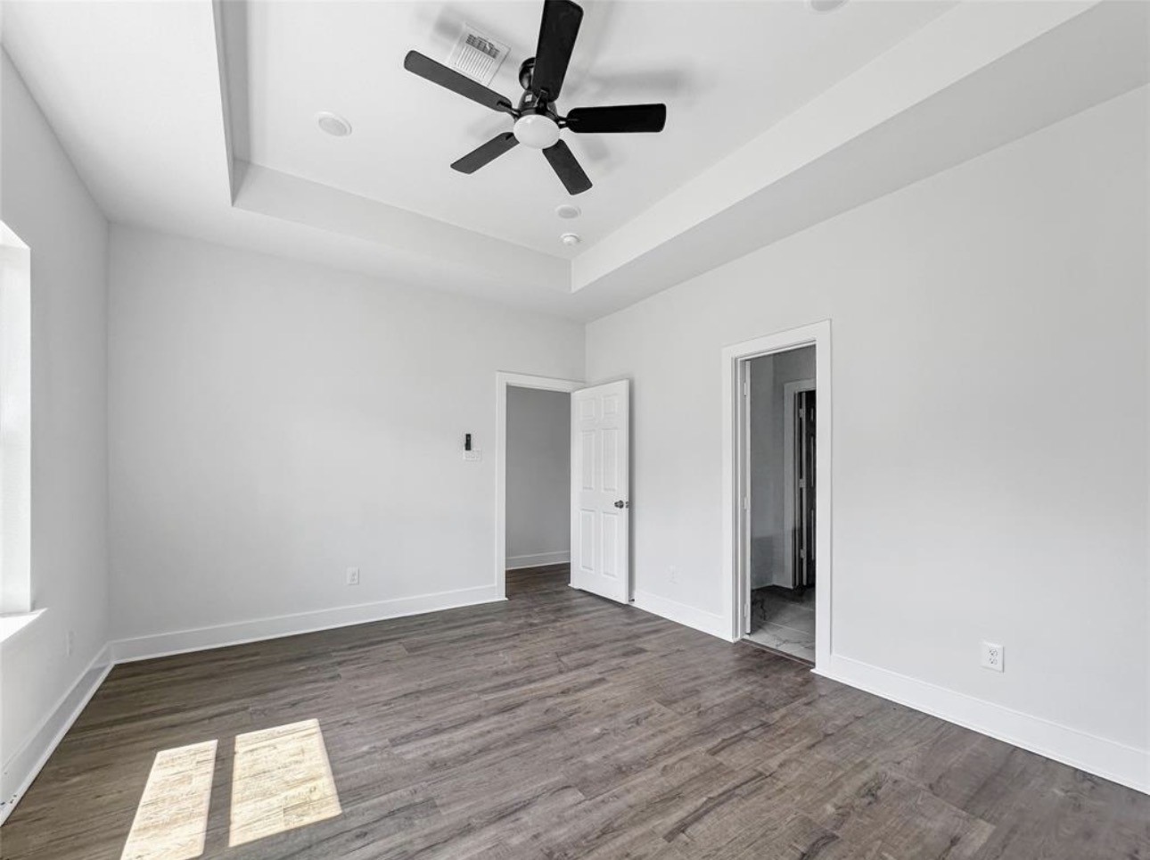 6010 Bobby Burns Street Houston, TX 77028 - Photo 14 of 22 wooden floor in an empty room