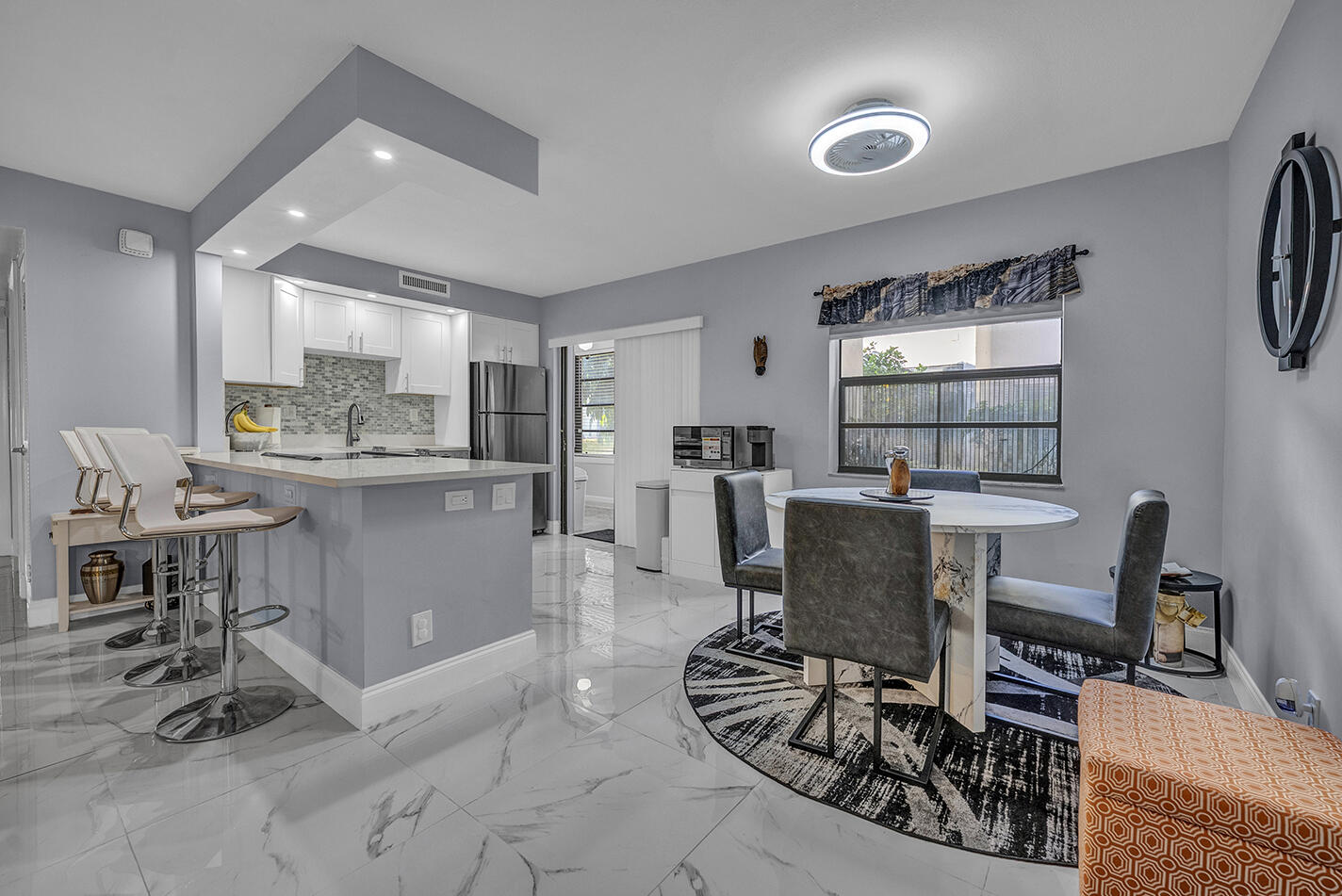 162 Capri East Delray Beach, FL 33484 - Photo 5 of 19 Dining Area and Kitchen