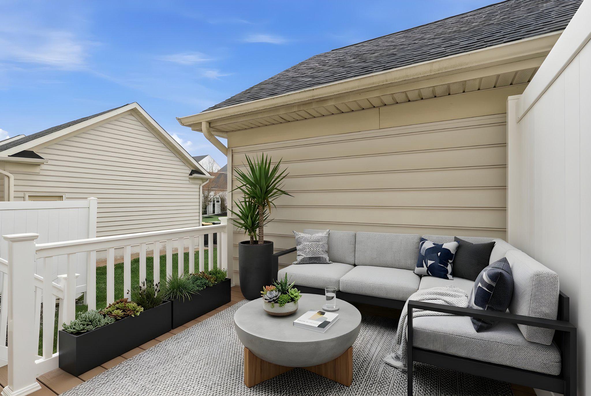 3765 William Daves Road Doylestown, PA 18902 - Photo 14 of 45 Tranquil outdoor deck - virtually staged #1