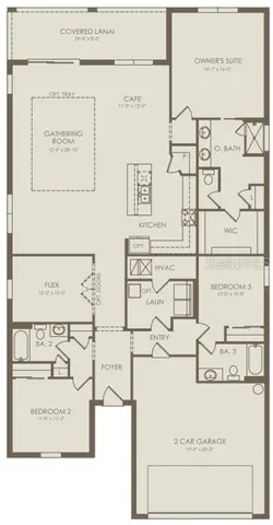 a picture of a room with a bench