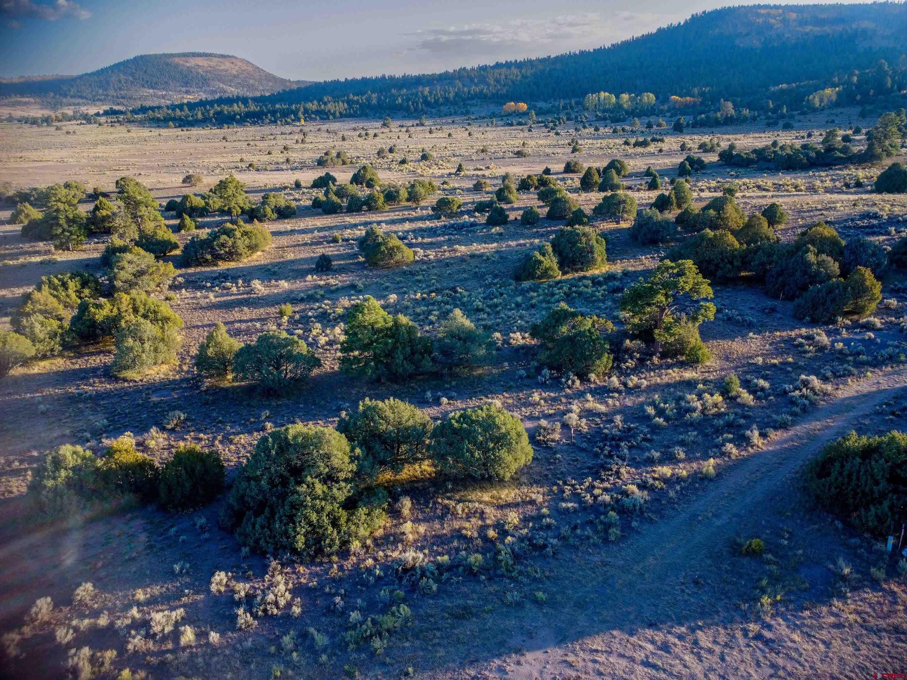 a view of a lake with a mountain